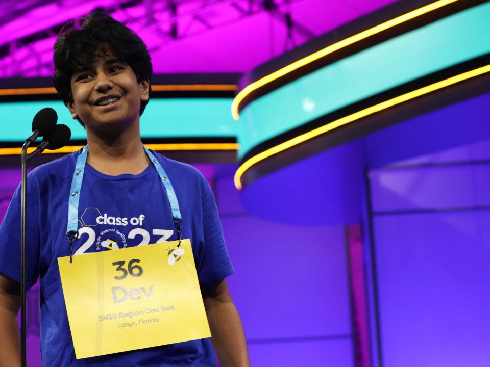 Kubet báo cáo Kết quả Spelling Bee: Dev Shah thắng Spelling Bee với 'psammophile'